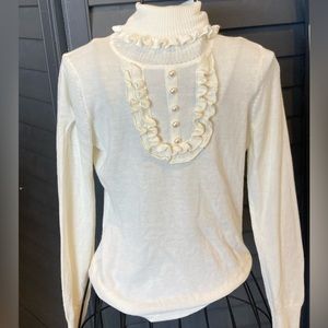 Dita Victorian look turtleneck sweater